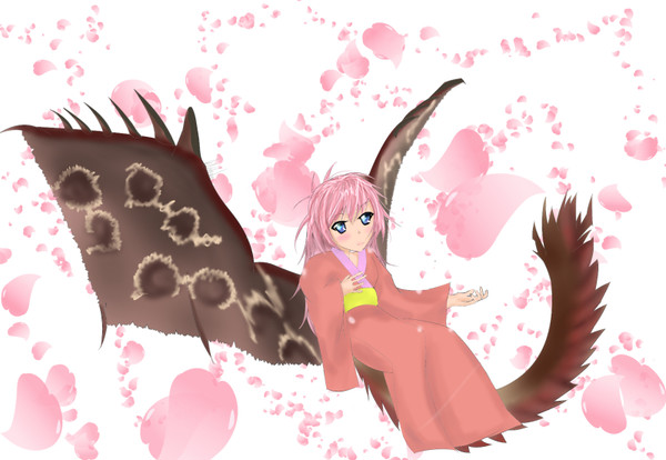 桜リオレイア擬人化