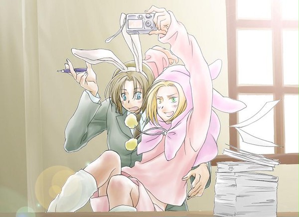 うさぎなリトポ(イラスト)