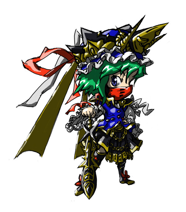 東方キャラ描き初め(かきぞめ)