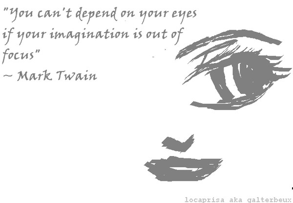 You can`t depend on your eyes