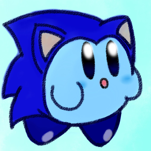 【落書き】ソニックカービィちゃん