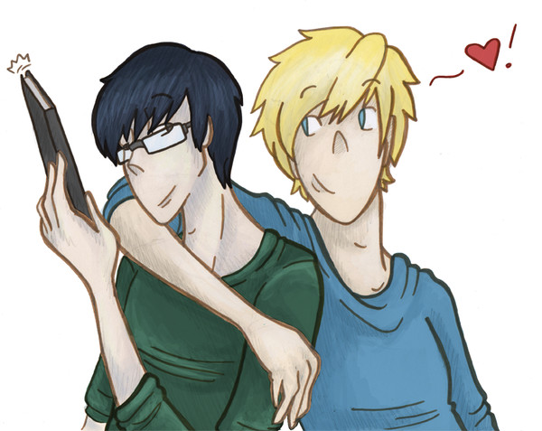 Kyoya and Tamaki