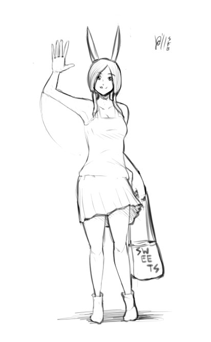 うさぎガール