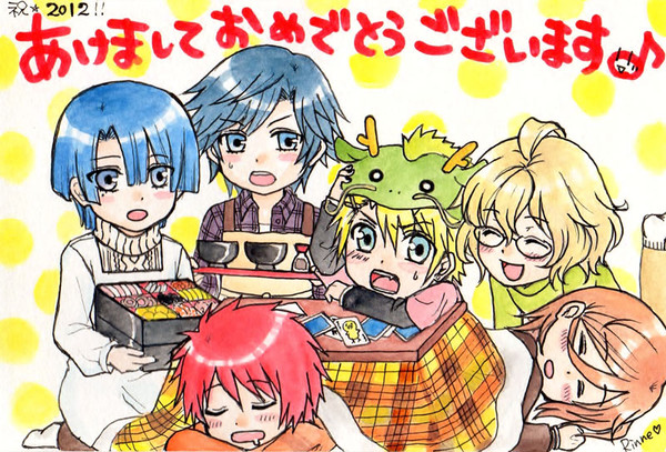 2012☆年賀状(あけちゃってますねおめでとう！)