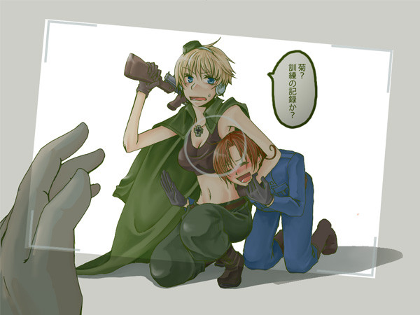 お二人ともそのまま動かないで