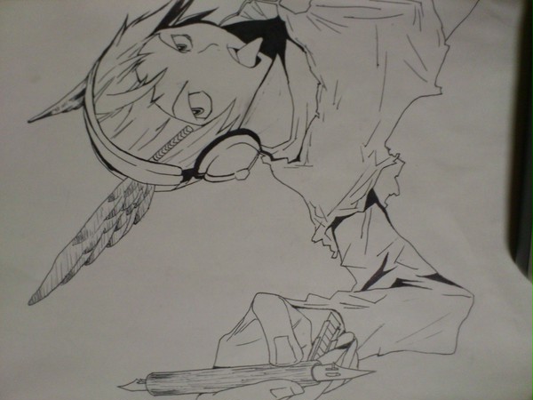 BAKUMAN。 新妻エイジ模写３