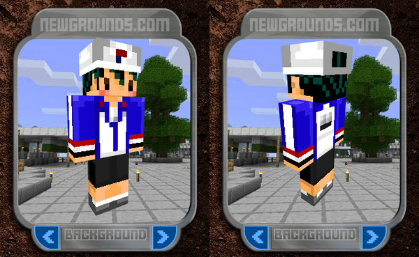 Minecraftスキン　越前リョーマ（サンプル）
