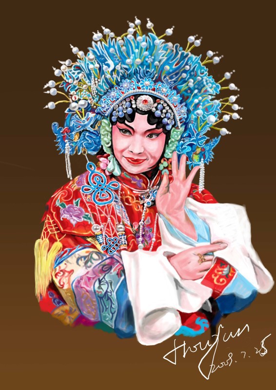 中国京剧人物
