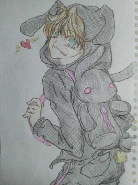 黒うさしんご。