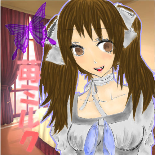 【サムネ】苺ミルク