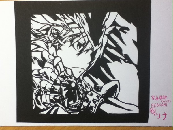 【切り絵】超ツナ【家庭教師ヒットマンREBORN!】