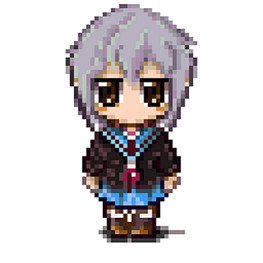 長門有希ちゃんのドット絵