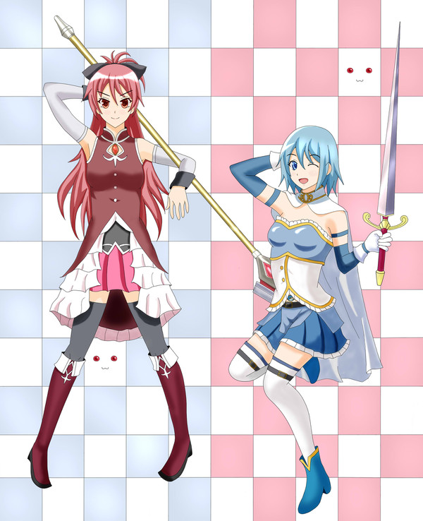さやかと杏子！