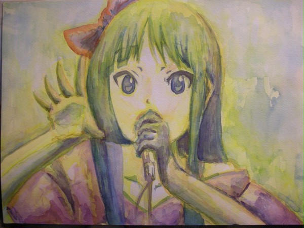 【けいおん!】秋山澪【水彩】