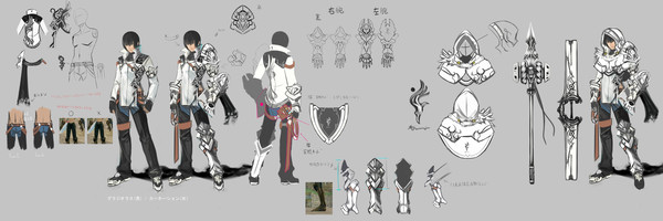MoE第五回デザコン”全身装備部門”作品-グラジオラス-