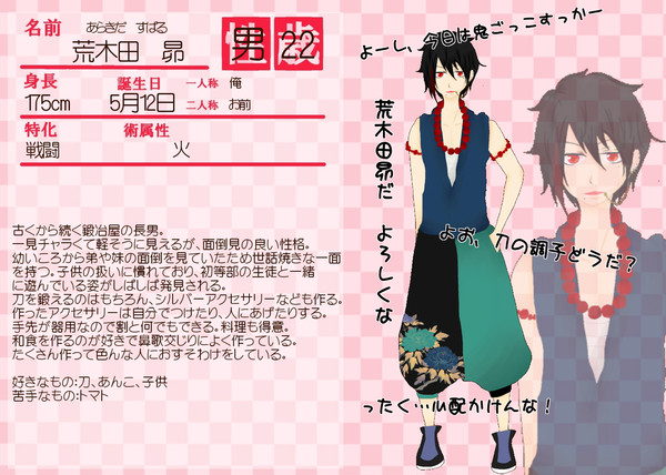 【ピク和】荒木田昴【生徒】