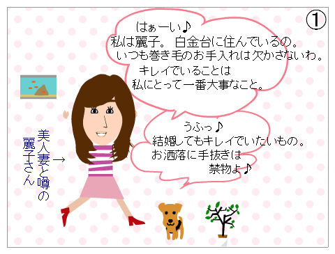 脱原発マンガ　キレイ好き