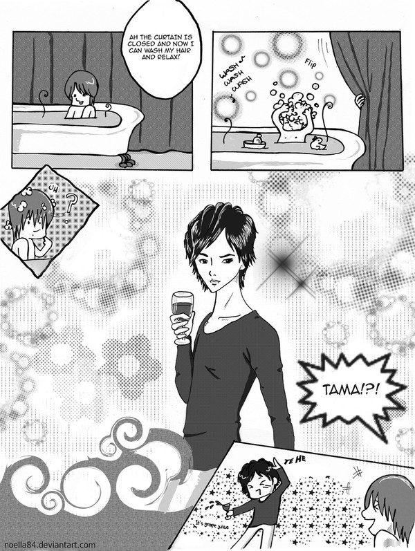 MiyaTama one page manga