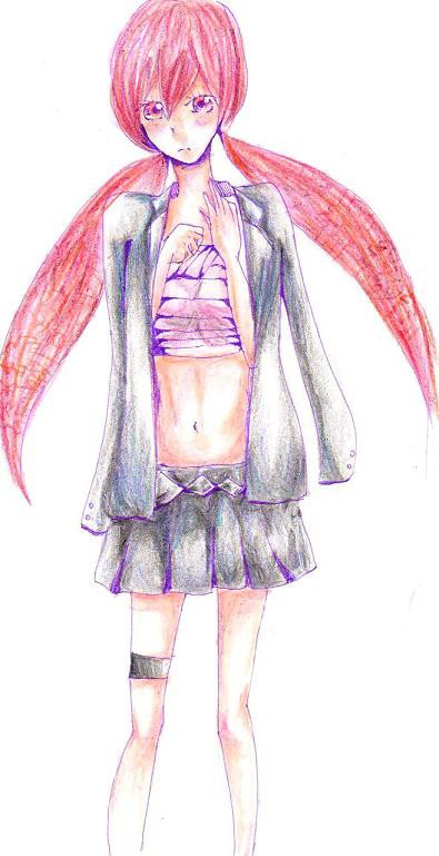 淡希を描こうとした。
