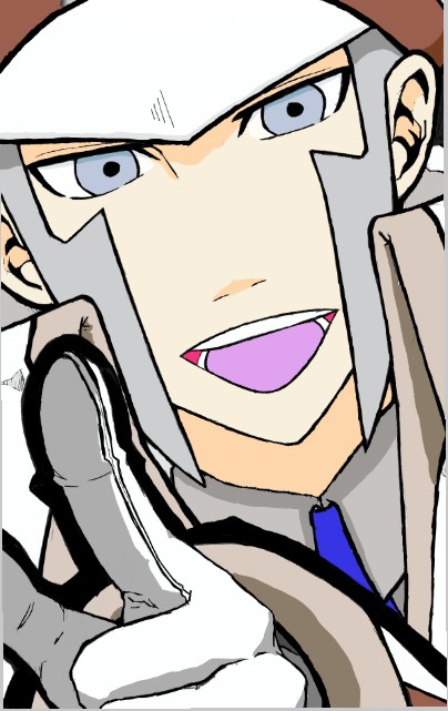 クダリさんあのねアニメ塗り頑張ったけどごめんだめだった