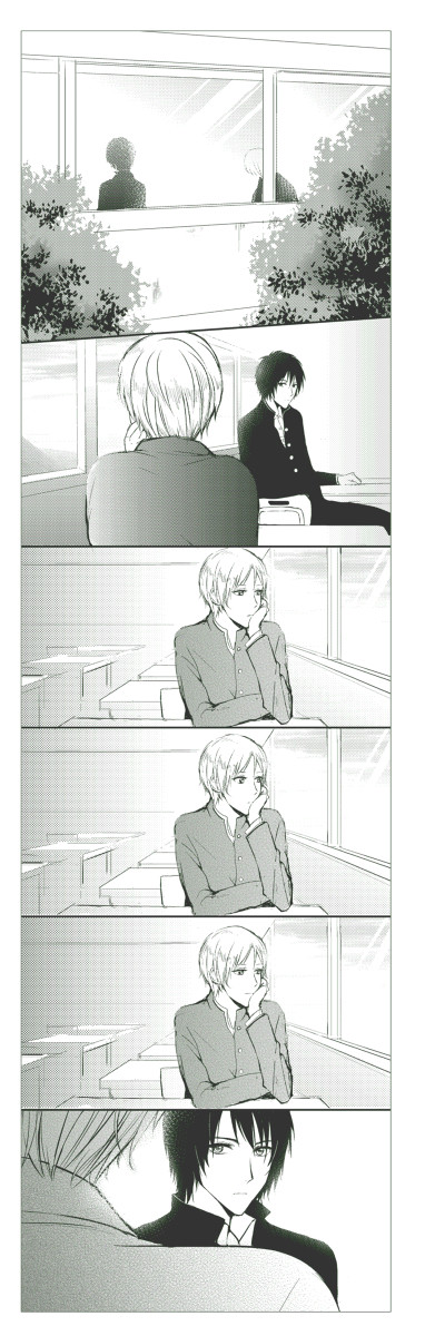 【腐向け】　田夏　【練習漫画】