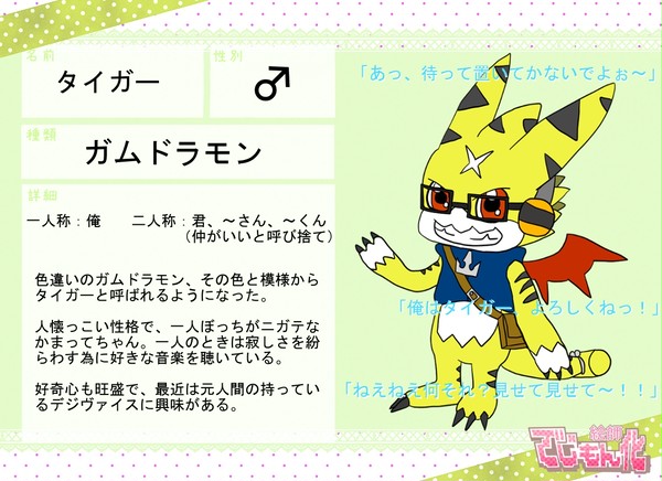 【絵師でじもん化】タイガー【登録】