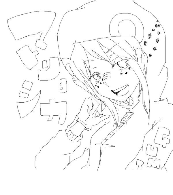 マトリョシカ・・・塗ってください！