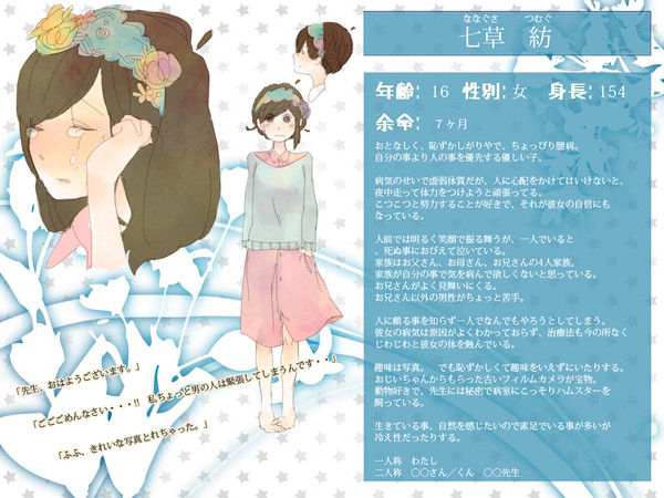 【ぴく命院】七草　紡【患者】
