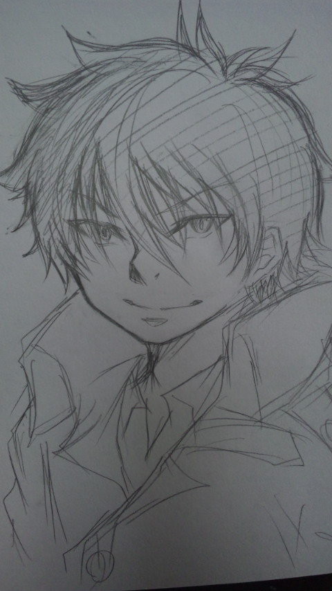 奥山燐を描いてみましたw