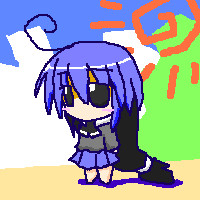 楽描き。
