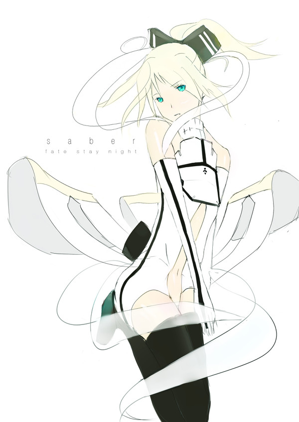 Saber - Lily Minimalistic