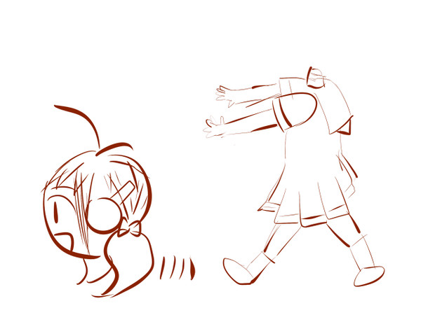 らくがき:まーてー!