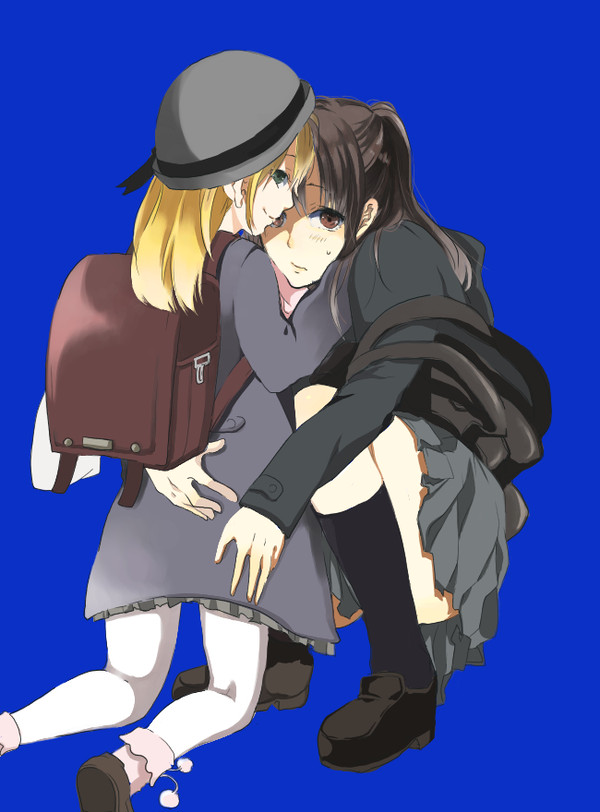 小学生×女子高生