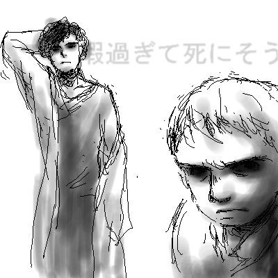 SHERLOCK 落書き6