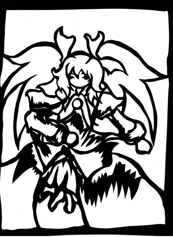 【ぴくのく】切り絵でばっちゃ【ファンアート】