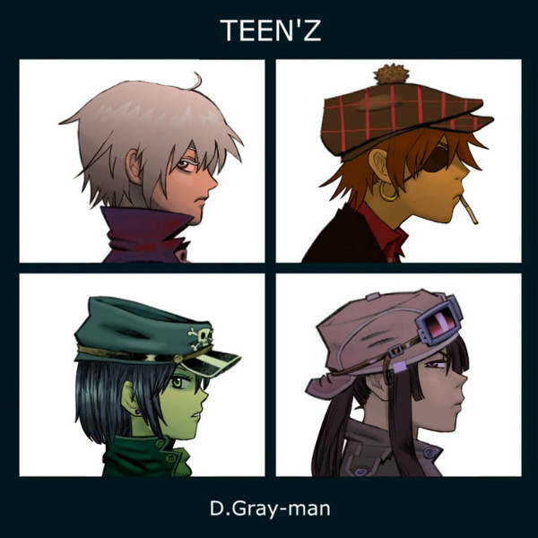 【ゴリラズジャケ風】TEEN'Z