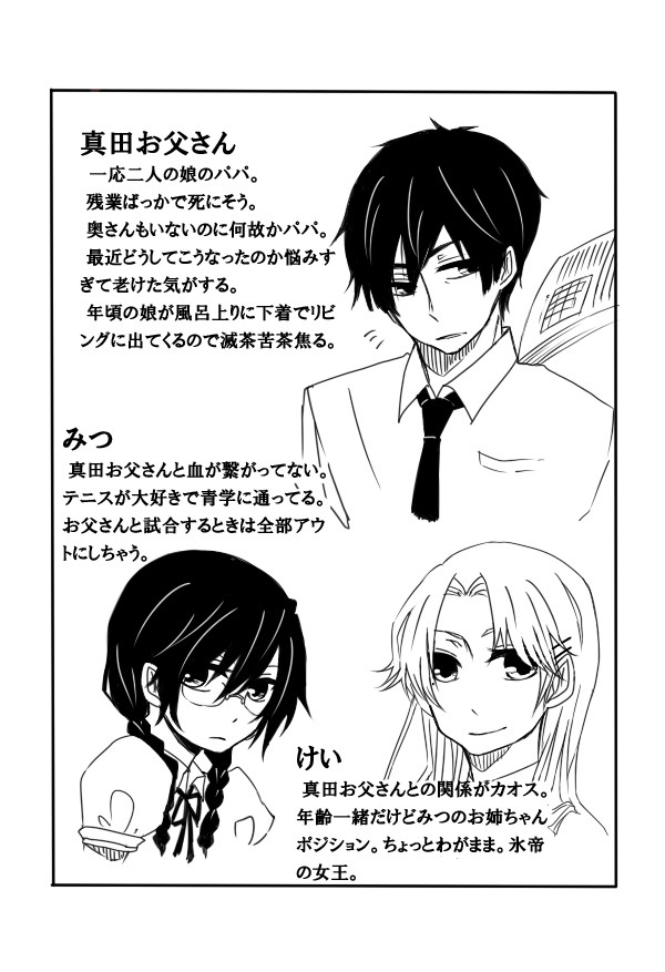 にょたぷりというか家族パロ
