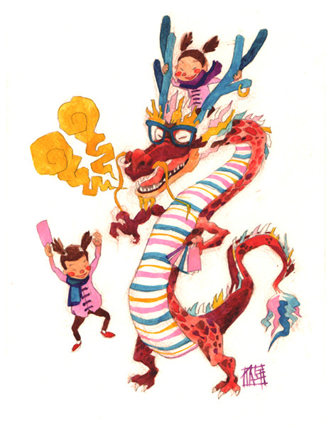 Happy Dragon New Year !!