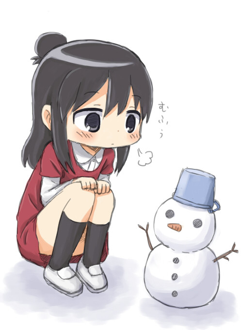 雪ダルマ