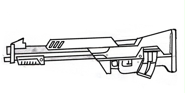 130mmMS用ショットガン