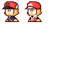 パワポケ風ドット絵でポケモン主人公