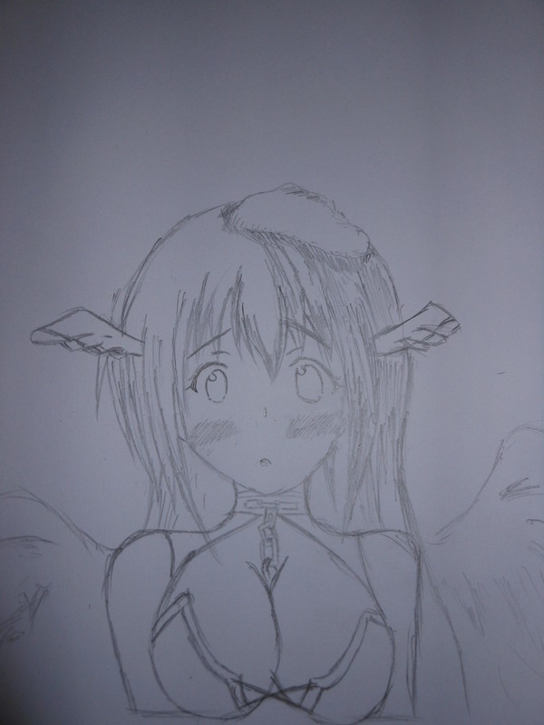 そらのおとしもの　アストレア　模写