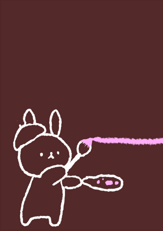 芸術のうさぎ