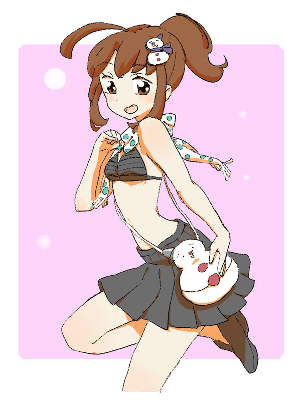 薄着マフラー