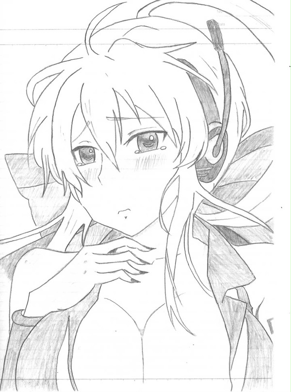 弱音ハク　（模写）