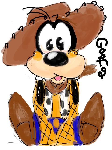 GOOFY　＋　ウッディ　＝　？
