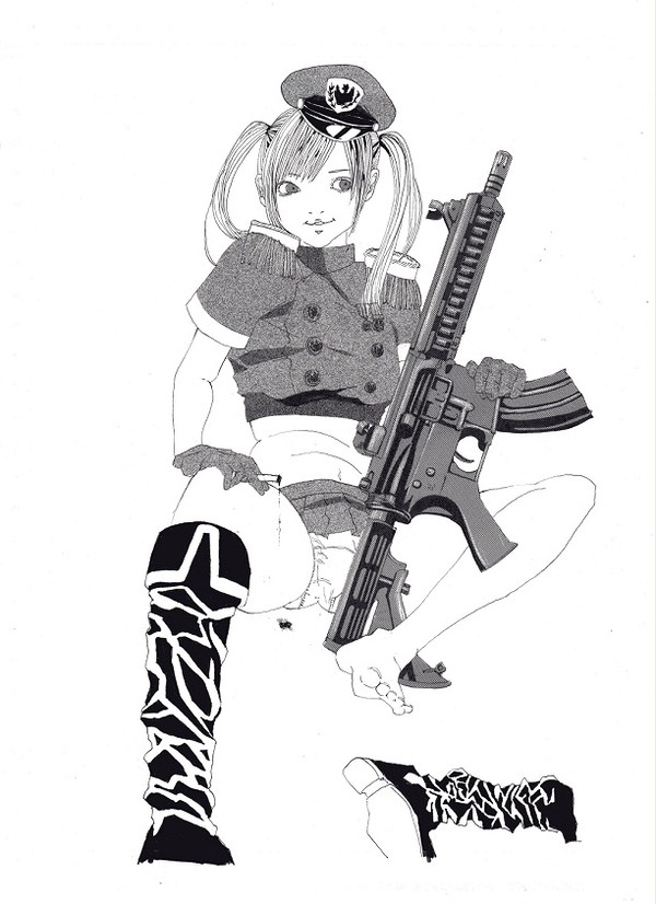 軍服少女