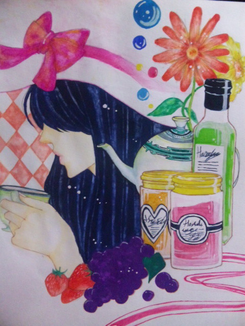 水彩画？