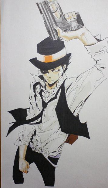 模写 大人リボーン
