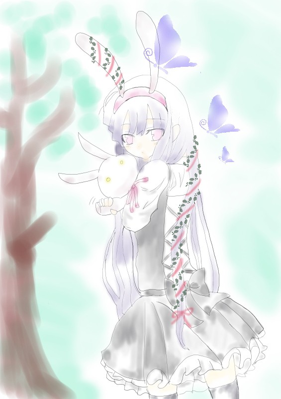 うさぎりりちよを塗ってみた。